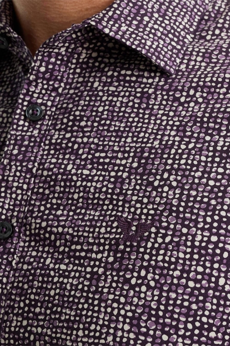 PME legend long sleeve shirt print on poplin